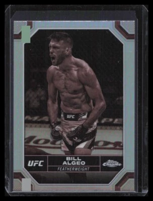 2024 Topps Chrome UFC Bill Algeo #27 Sepia Refractor - Image 1 of 2