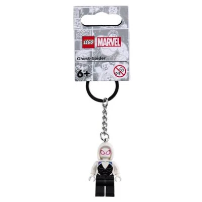 LEGO Marvel Super Heroes Ghost-Spider Minifigure Portachiavi LEGO 854292 - Immagine 1 di 3