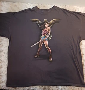 Camiseta Wonder Woman Hombre 3XL Marrón Manga Corta - Imagen 1 de 6