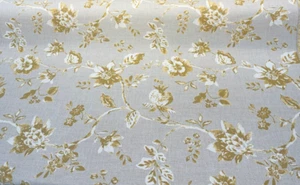 Sunbrella Ariana Floral Tumeric Upholstery Outdoor Jacquard Fabric By the yard - Picture 1 of 6