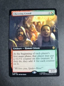 Cheering Crowd (Extended Art) Rare MTG Spider-Man - Picture 1 of 2