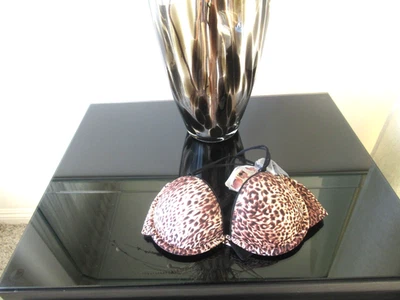FASHION FORMS  Very Sexy  Animal Print  Multi-Way Plunge Bra 32B NEW - Image 1 of 4