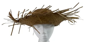 Sombrero de paja Beachcomber finamente tejido 24" adulto - Imagen 1 de 10