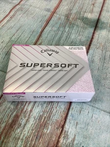 Callaway Supersoft Pink Splatter Golf Balls - Picture 1 of 7