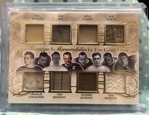 VINTAGE 8 MEMORABILIA 2016 Leaf In The Game Used Hockey Relics 3/3 Toronto Leafs - Picture 1 of 4