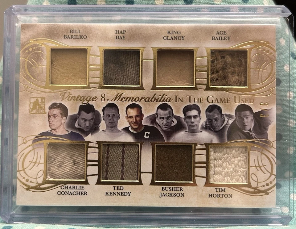 VINTAGE 8 MEMORABILIA 2016 Leaf In The Game Used Hockey Relics 3/3 Toronto Leafs - Image 1 of 4