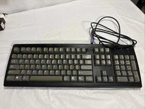 Gateway Model SK-1510 Black/ Gray Keys Keyboard P/N 7004953 6 Pin. - Picture 1 of 8