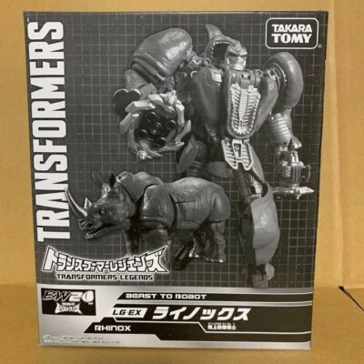 Transformers Legends Beast Wars 20th LG-EX RHINOX 2016 Figure Takara Tomy - Image 1 of 2