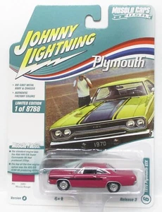 Johnny Lightning Muscle Car 2022 EE. UU. 1970 PLYMOUTH GTX MOULIN ROUGE  - Imagen 1 de 1