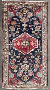ANTIQUE KAZAK RUG, HAND MADE WOOL VINTAGE CAUCASIAN CARPET (10FT X 5FT) CLEAN - Picture 1 of 12