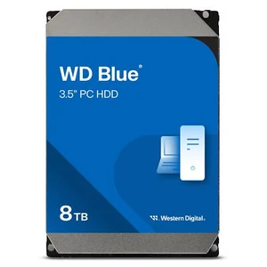8TB WD Blue Internal Hard Drive Reliable Storage for Desktop Computing - Picture 1 of 7