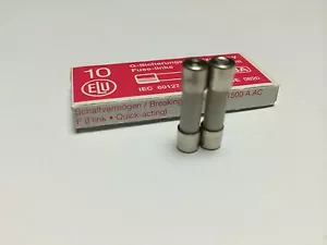 F6.3AH250V SIBA 7000733 6,3 A Schnellblas Keramik Sicherung 5x20 mm 250V Pack10 JPSF167 - Bild 1 von 3