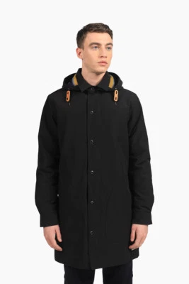 Penfield Ashford Insulated Rain Jacket in Black, size Large - BNWT, RRP £240 - Image 1 of 4