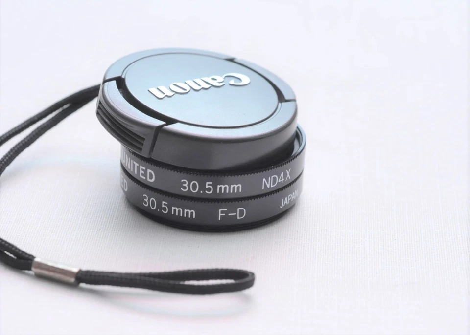 Sony Handycam 30.5mm Original Lens Cap W/ ND Filters - Image 1 of 1