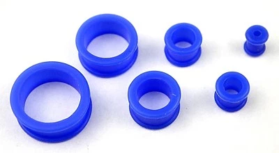 6-36mm Large Silicone Gauge Stretcher Earring Flesh Tunnel Big Expander Ear plug - Image 1 of 3