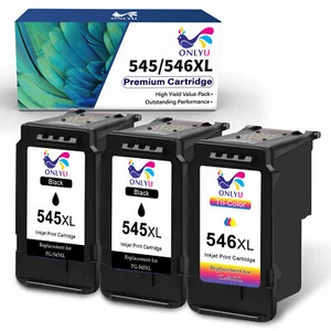 TINTE PATRONEN PG-545 + CL-546 XL für Canon Pixma TS 3150 3450 3350 MG 2550 2450 - Bild 1 von 12