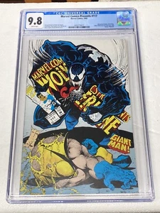 Marvel Comics Presents #117 CGC 9.8 NM/M NEWSSTAND COPY 1st Wolverine/Venom - Picture 1 of 3