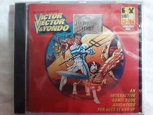 Victor Vector & Yondo The Hypnotic Harp retro 1993 interactive comic book CD-Rom - Picture 1 of 3