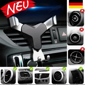 Handyhalterung Auto Handy Halterung Lüftungsgitter KFZ Handyhalter Autohalterung - Bild 1 von 9