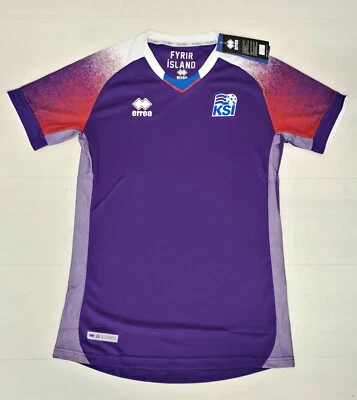6381 ERREA KSI ISLANDA TERZA MAGLIA UOMO PORTIERE NAZIONALE CALCIO ISLANDESE  - Immagine 1 di 2