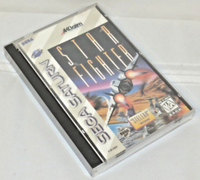 Sega Saturn STAR FIGHTER 1996 Complete & Tested! Manual, Reg. Card T-8135H