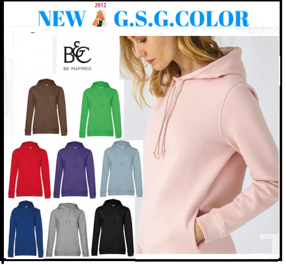 Frauen Sweatshirt Pullover mit Kapuze Organic Inspire mit Kapuze/Frauen - Bild 1 von 1