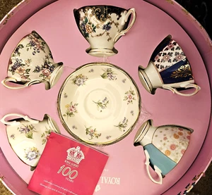Royal Albert 100 Years 1900-1940 Teacup and Saucer Boxed Set #40017543 - Picture 1 of 7