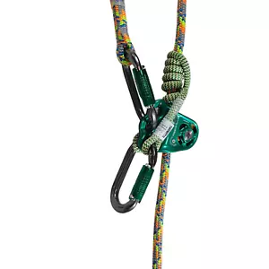 Teufelberger 11,5 mm (7/16") x 45 m (150') Tachyon ASH + kit arrampicata gancio + borsa - Foto 1 di 10