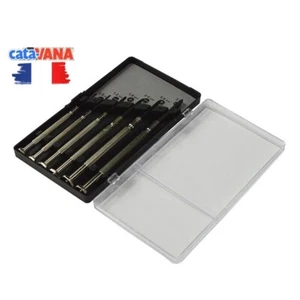 Mini Tournevis de Précision Kit 6 Outils Montre Bijoux Lunettes PC Portable - Imagen 1 de 1