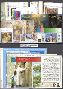 2010 Vatican, 27 Values + 7 Sheets + 2 Booklets + 1 Francolibro - MNH** - Picture 1 of 1
