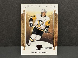 2022-23 Upper Deck Artifacts Stars Wood Sidney Crosby /599 Hockey Card NHL Pens!