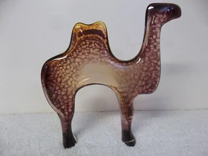 RARE Vintage Palatnik Pal Crackle Lucite Camel Figurine Sculpture Brazil 2811 - Picture 1 of 5