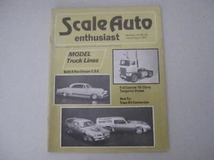 VINTAGE SCALE AUTO ENTHUSIAST MAGAZINE MARCH/APRIL 1981 ISSUE # 12 - Picture 1 of 5