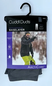 Cuddl Duds Performance BaseLayer Pants, Men 2XL, New, Grey, ArctiCore, Free Shpg - Picture 1 of 2