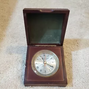 Vintage Victor Kullberg London Indian And Colonial Government Ship Clock Replica - Picture 1 of 9