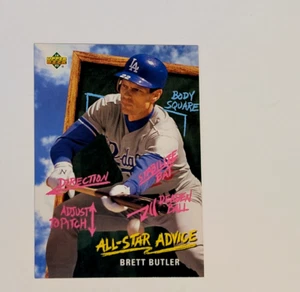 1993 FUN PACK, BASEBALL, BRETT BUTLER, #210, DODGERS, NRMT - Picture 1 of 2