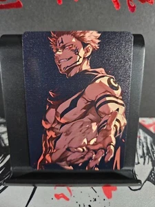 Tarjeta de arte personalizada Ryomen Sukuna Jujutsu Kaisen JJK anime manga casi nueva - Imagen 1 de 3
