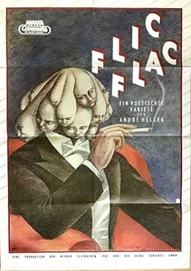 FLIC FLAC - ANDREE HELLER 1981 WIEN - orig. Concert Poster - Plakat - DIN A1 F/U - Picture 1 of 1