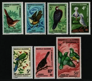 Nuova Caledonia 1967 - Michel n. 448-454 ** - MNH - uccellini / uccellini - Foto 1 di 2