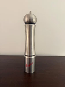 Pepper Mill Grinder 12" Silver Color Metal Adjustable - New! - Picture 1 of 6