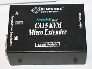 Black Box ServSwitch Brand CAT5 KVM Micro Extender ACU3009A Version 29S49D - Picture 1 of 4