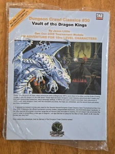 d20: Dungeon Crawl Classics #30 - Vault of the Dragon Kings (Gen Con 2005) - Picture 1 of 2