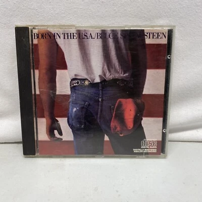 Born in the U.S.A. by Bruce Springsteen (CD, Jun-1984) Stains On Case - Image 1 of 4