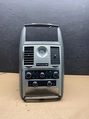 2008-2010 Chrysler Town Country Climate Control Panel Center Dash Trim L2015 DG - Image 1 of 4