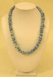 Shell Necklace Barrel Clasp 18 in Awesome - Picture 1 of 4
