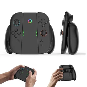 Magnetic Charging Grip For Nintendo Switch 2 Joy Con Comfortable Charger Grip - Bild 1 von 10
