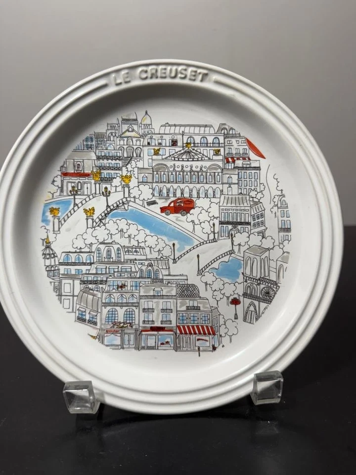 (1) Placa Le Creuset RARA Serie Limitada París Nunca Usada Foto 1 de 1