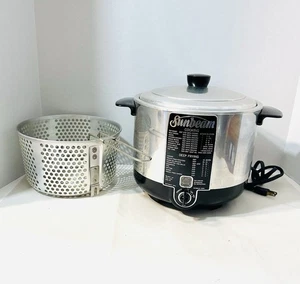 Vintage 1954 Sunbeam CF-5 Aluminium Herd/Fritteuse 4 Quart 110/120 V 1500 Watt - Bild 1 von 18