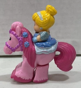 Little People Disney Princess Cinderella Klip Klop *RARE PINK HORSE* - Picture 1 of 4