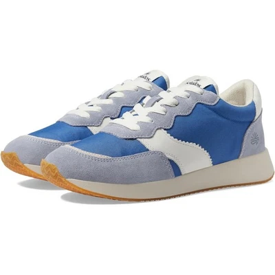 Soludos Size 8.5 Marine Blue Paradiso Retro Sneaker Shoes Suede Lace Up BR7-15 - Image 1 of 4